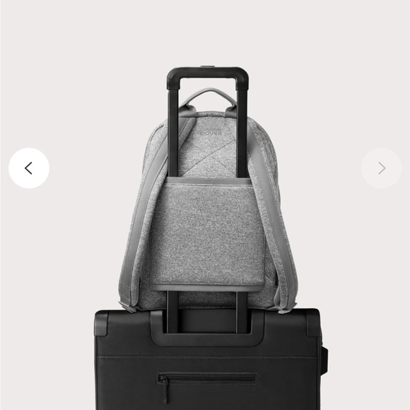 Dagne Dover Medium Dakota Neoprene Backpack NWT Laptop Travel - Picture 6 of 9